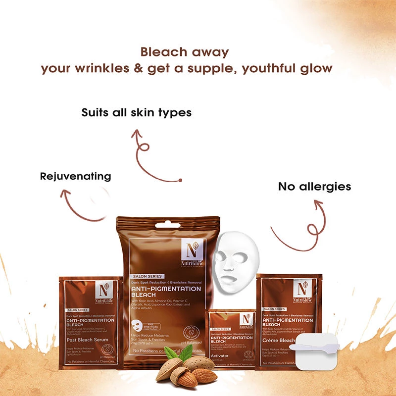 NutriGlow Advanced Organics Anti-Pigmentation Bleach, 20 g-3.webp